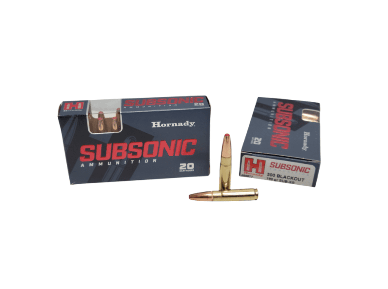 Hornady SUB X .300 BLK 190 Grain Subsonic FTX