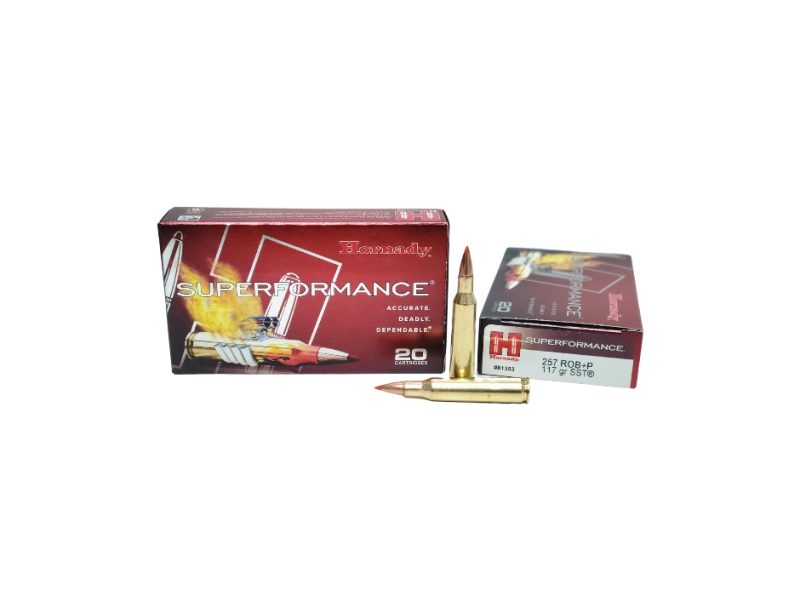 Hornady Superformance .257 Roberts P 117 Grain SST