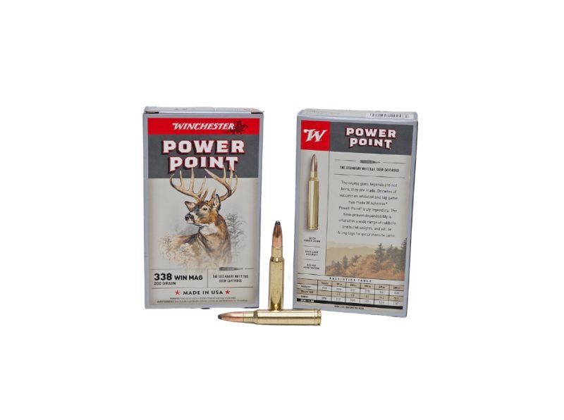 Winchester Super X .338 Win Mag 200 Grain Power Point 1